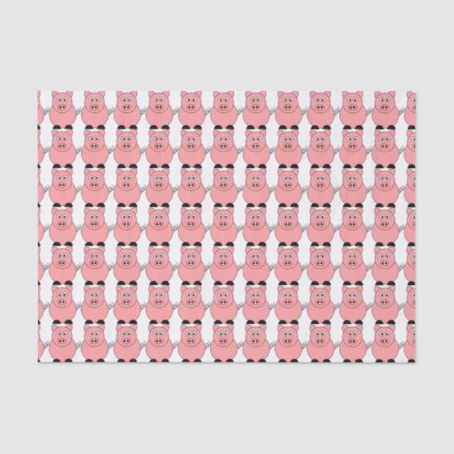 Papier Mousseline Papier de tissus de porc (Recto)