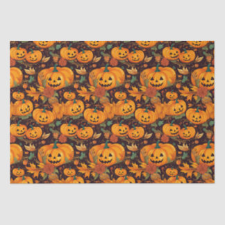 Papier Mousseline Papier de tissus de récolte de Citrouilles d'autom