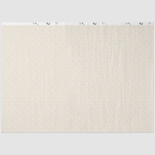 Papier Mousseline Papier de tissus décoratif | Personnalisée et modé (Recto)