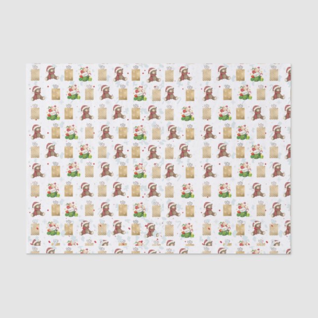 Papier Mousseline Papier de tissus Design03 (Recto)