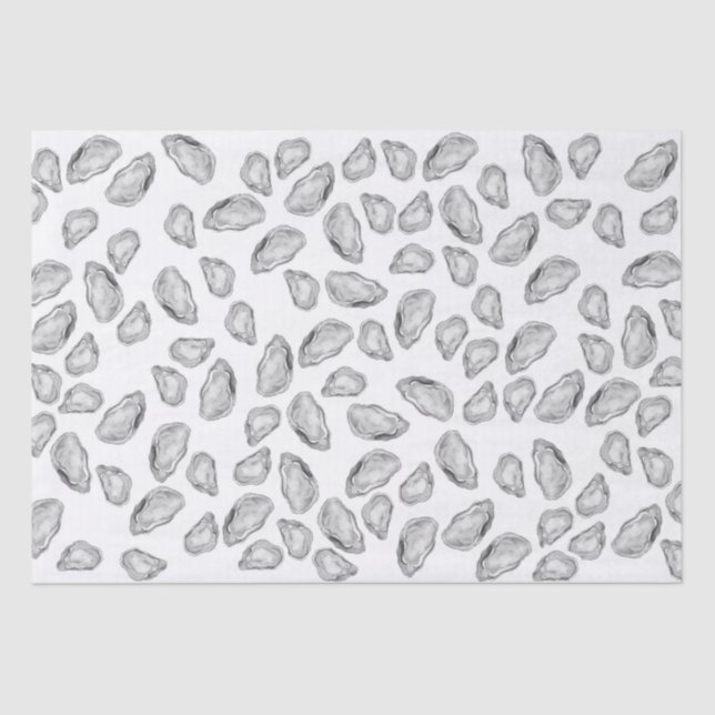 Papier Mousseline Papier de tissus d'huîtres de 15 po x 30 po (Recto)