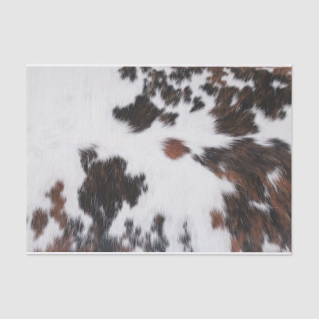 Papier Mousseline Papier de tissus et papier de découpage - Cowhide (Recto)