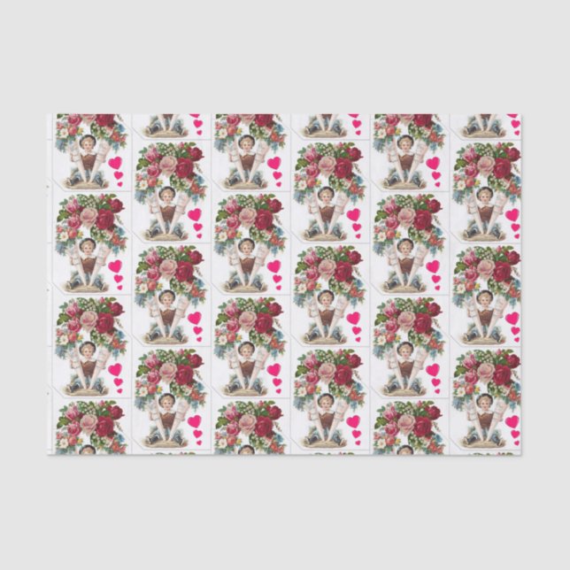 Papier Mousseline Papier de tissus Fête des mères (Recto)