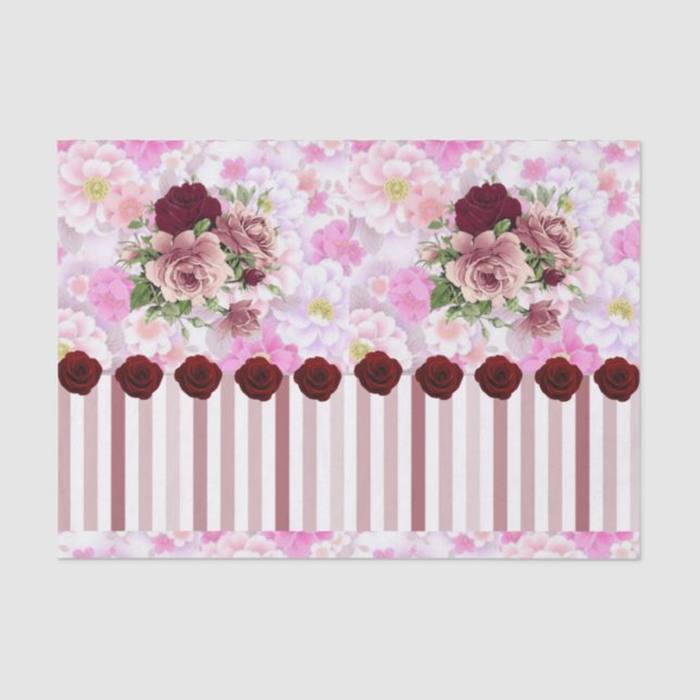 Papier Mousseline Papier de tissus Fête des mères (Recto)