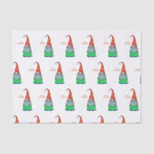 Papier Mousseline Papier de tissus Gnome de Noël
