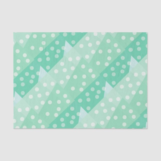 Papier Mousseline Papier de tissus Motif incliné points et points (Recto)