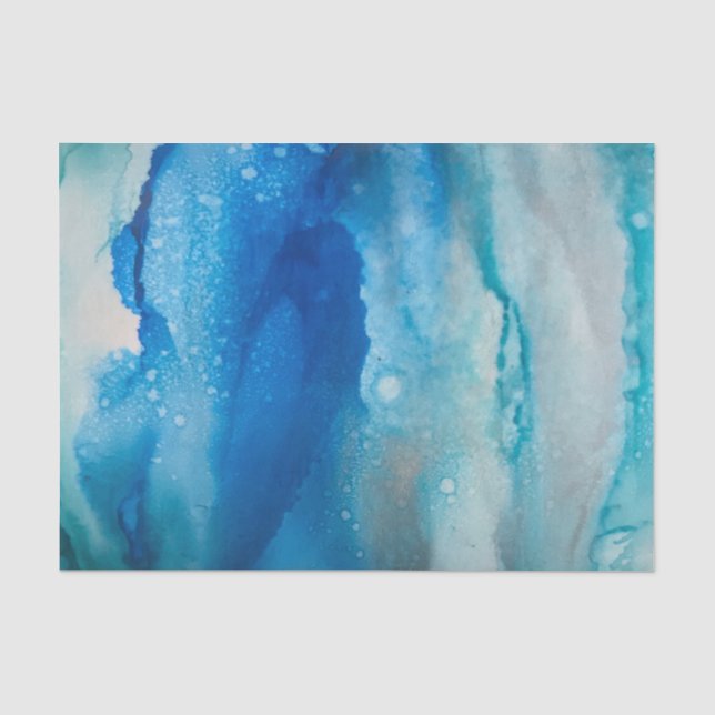 Papier Mousseline Papier de tissus Ocean Moods | Style #5 | Cadeaux (Recto)