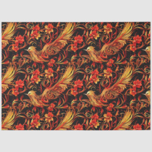 Papier Mousseline Papier de tissus pour oiseaux Imaginaires