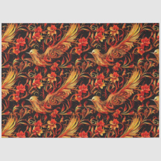 Papier Mousseline Papier de tissus pour oiseaux Imaginaires