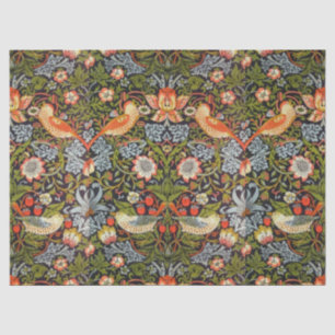 Papier Mousseline Papier de tissus - Sélecteur de fraises Art nouvea