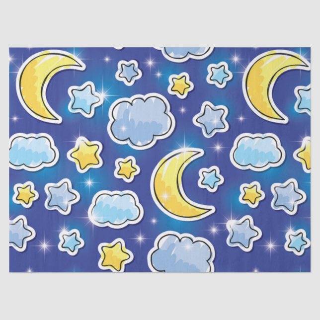 Papier Mousseline Papier de tissus Star Lite Baby (Recto)