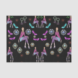 Papier Mousseline Papier décoratif chaussures pour adolescents