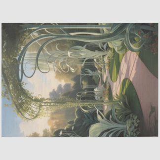 Papier Mousseline Papier Découpage de jardin Surreal Nouveau