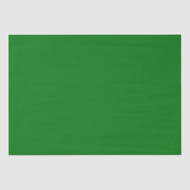 Papier Mousseline Papier d'enveloppement de velours vert de Noël (Recto)