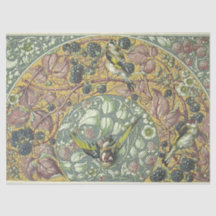 Papier Deoupage Bird & Floral Berry