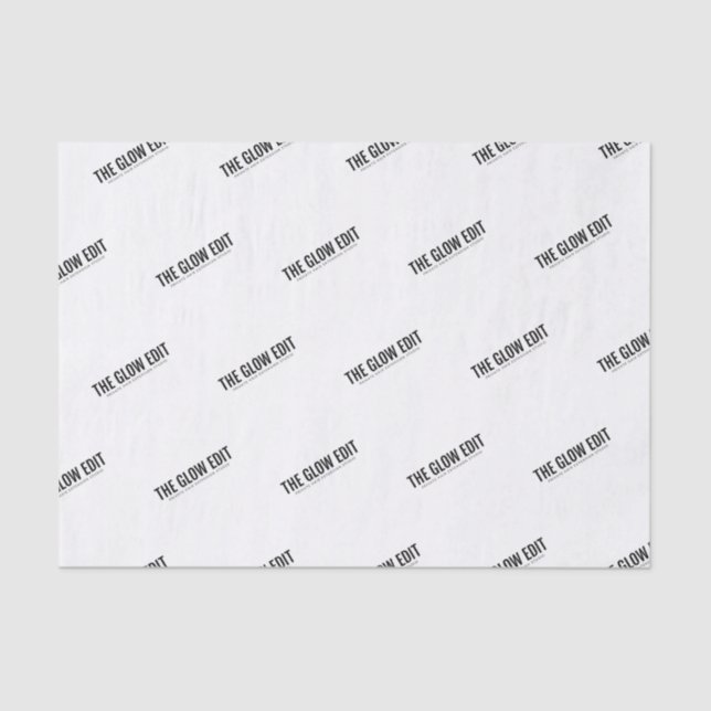 PAPIER MOUSSELINE PAPIER EN TISSU DE MARQUE PERSONNALISÉ (Recto)