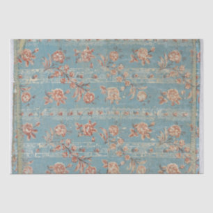 PAPIER MOUSSELINE PAPIER EN TISSU : PAPIER EN BOTANIQUE VINTAGE