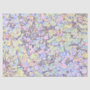 PAPIER MOUSSELINE PAPIER/LAVANDE EN TISSU, ROSE, BLEU, VERT, JAUNE