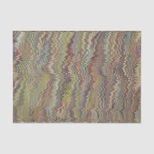 Papier Mousseline Papier marbré (Recto)