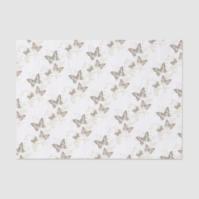 Papier Mousseline Papier mariage ou cadeau de fête (Recto)