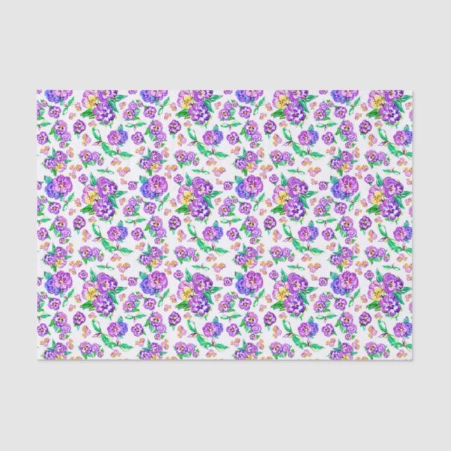 Papier Mousseline Papier Motif de la vue (Recto)