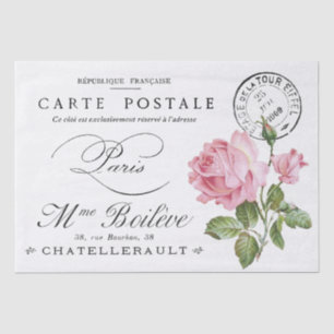 Papier Mousseline PAPIER MOUSSELINE: FRANÇAIS vintage ; CONCEPTION D