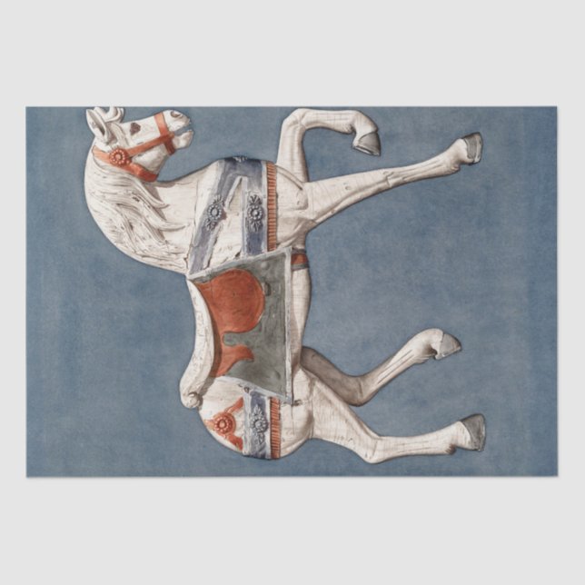 PAPIER MOUSSELINE PAPIER MOUSSELINE: HENRY MURPHY : CAROUSEL HORSE 1 (Recto)