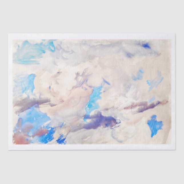 PAPIER MOUSSELINE PAPIER MOUSSELINE: JOHN SINGER SARGENT : SKY (Recto)