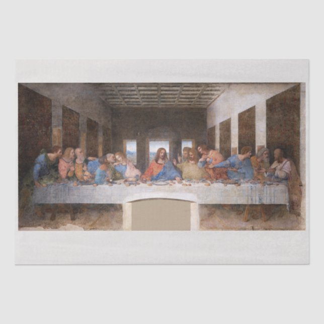 PAPIER MOUSSELINE PAPIER MOUSSELINE: LEONARDO DA VINCI : LE DERNIER  (Recto)