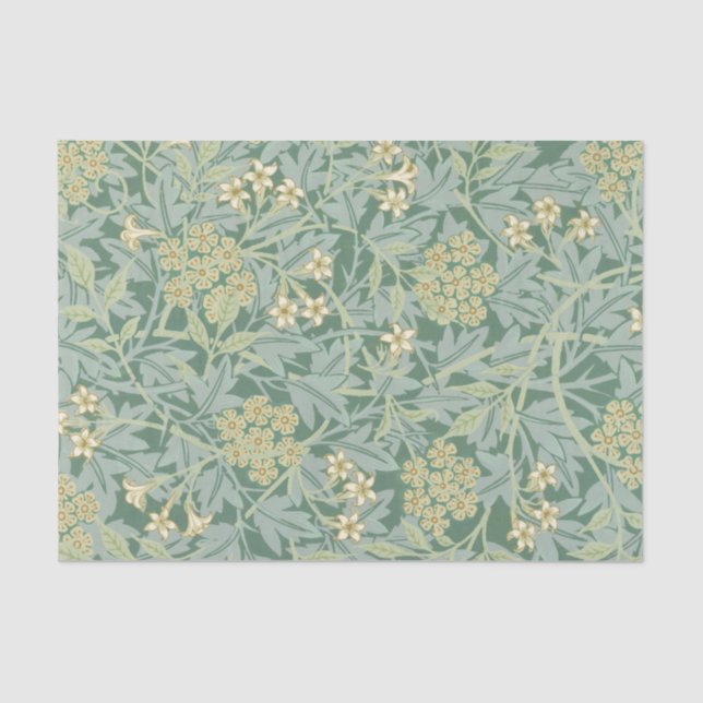 PAPIER MOUSSELINE PAPIER MOUSSELINE: WILLIAM MORRIS : JASMINE 1896 (Recto)