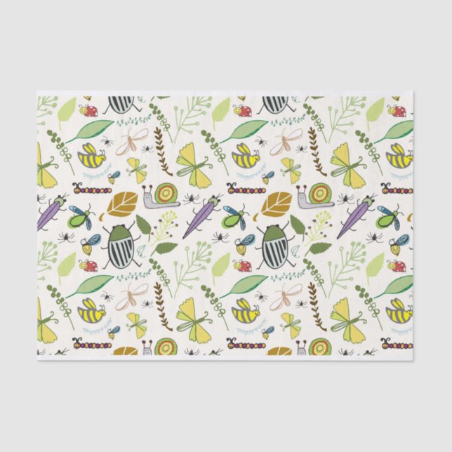 Papier Mousseline Papier papier de fond de bogue (Recto)