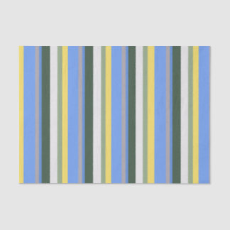 Papier Mousseline Papier papier papier à motif bleu vert jaune