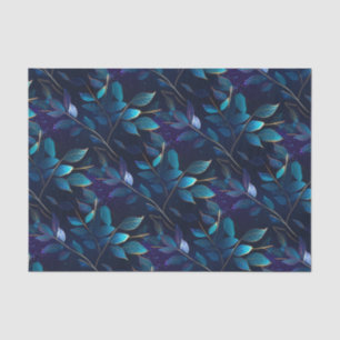 Papier Mousseline Papier papier papier papier Feuille bleu brillant