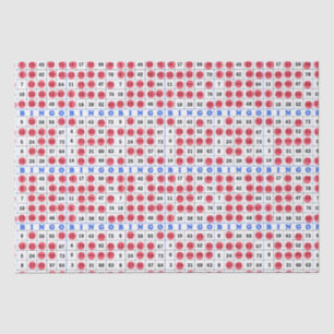 Papier Mousseline Papier papier tissu de la carte Gamme Bingo