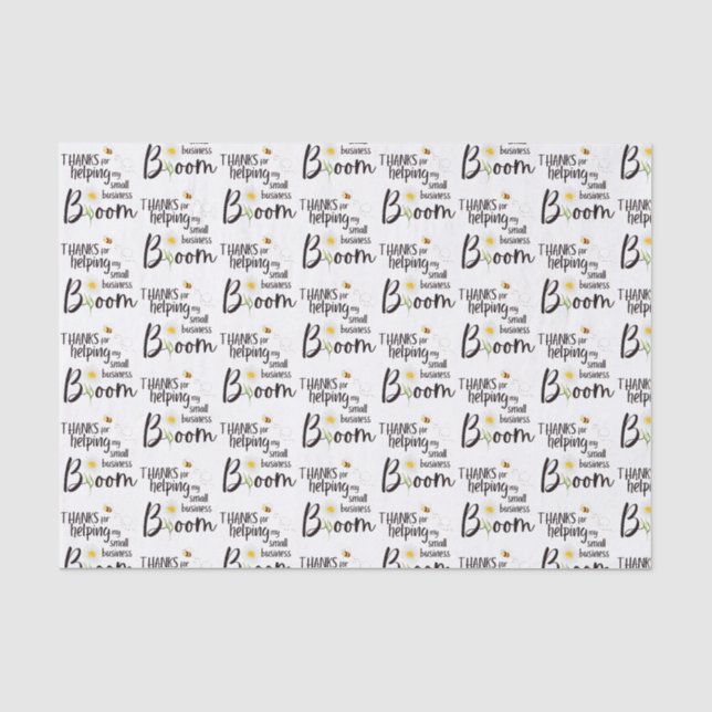 Papier Mousseline Papier papier tissu de la floraison des petites en (Recto)