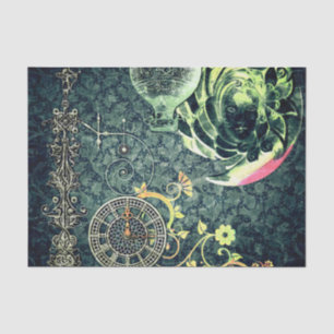 Papier Mousseline Papier peint vintage de Steampunk