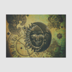 Papier Mousseline Papier peint vintage de Steampunk