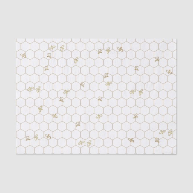 Papier Mousseline Papier tatoué à motifs de peigne avec des petites  (Recto)