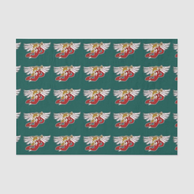 Papier Mousseline Papier Tissu Angel Of Joy (Recto)