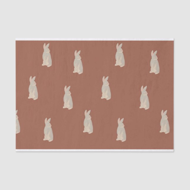 Papier Mousseline Papier Tissu Bunny (Recto)