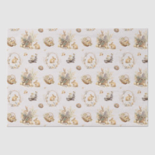 Papier Mousseline Papier Tissu Bunny de Pâques