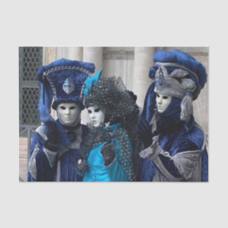 Papier Mousseline Papier Tissu Carnaval de Venise