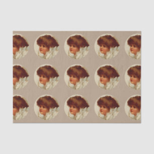 Papier Mousseline Papier Tissu Cherub Angel