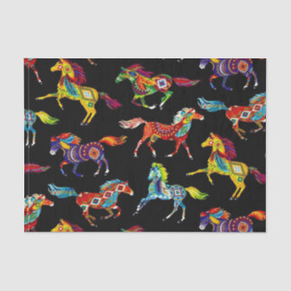 Papier Mousseline Papier Tissu Cheval