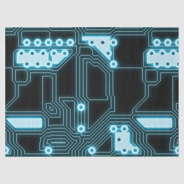Papier Mousseline papier tissu de carte de circuit (Recto)