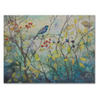 Papier Tissu de découpage Sunbird Twig