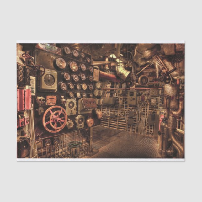 Papier Mousseline papier tissu de la salle des machines (Recto)