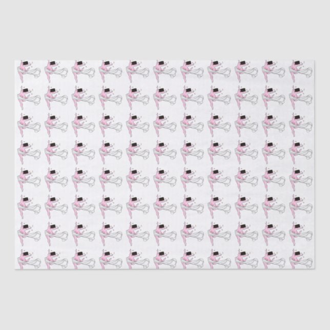 Papier Mousseline Papier Tissu "Déesse avec courbes" (Recto)