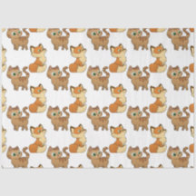 Papier Tissu Design animal mignon