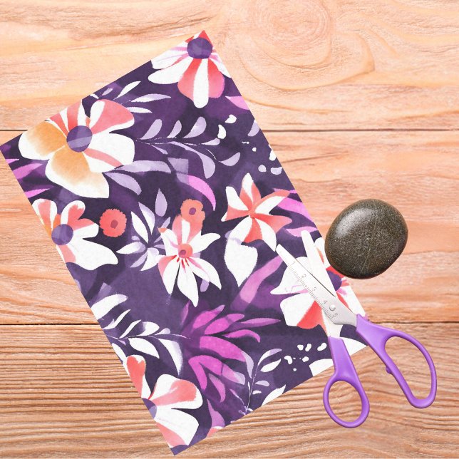 Papier Mousseline Papier Tissu Fleur Douceur (Créateur téléchargé)